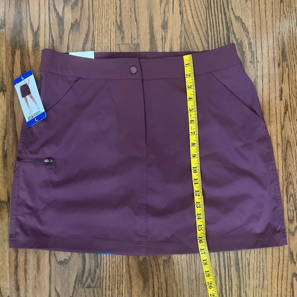 32 Degrees Tech Skort Crushed Violet Size L New With Tag - Picture 9 of 14